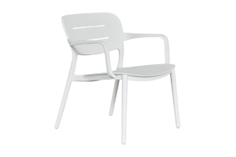 Alternative view of Cloud Outdoor Lounge Chair White