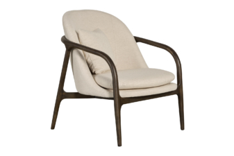 Alternative view of Dixon Armchair Dark Natural