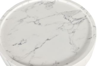 Alternative view of Tribeca Side Table - Bianco