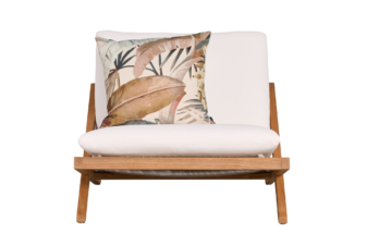 Alternative view of Bari Outdoor Lounge Chair - Teak