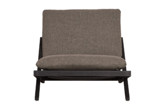 Alternative view of Bari Outdoor Lounge Chair - Charcoal