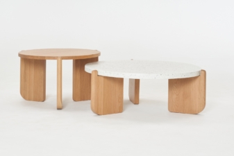 Alternative view of Sketch Native Coffee Table 95 Terrazzo
