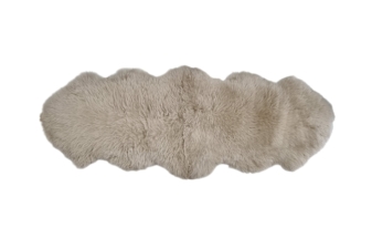 NZ Long Wool Double Sheepskin - Honey