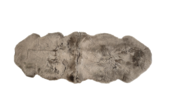 NZ Long Wool Double Sheepskin - Taupe