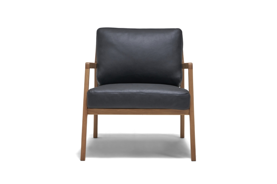 Sketch Nysse Chair Natural / Alabama Charcoal Leather