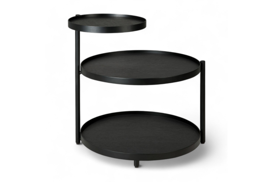 Ethnicraft Swivel Tray Side Table