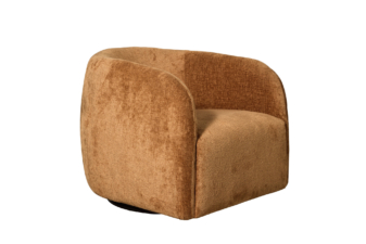 Alternative view of Louie Swivel Chair - Rust