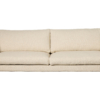 Cuchi Sketch Montego three seater sofa without cushions in neutral fabric