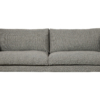 Cuchi Sketch Montego 3 seater sofa in modern minimalist style, front view