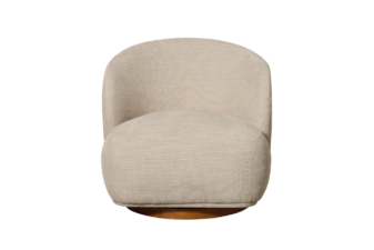 Cleo Swivel Chair - Natural