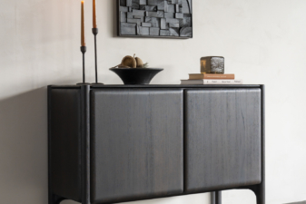 Alternative view of Ethnicraft Pi Sideboard 2 Door - Dark Brown