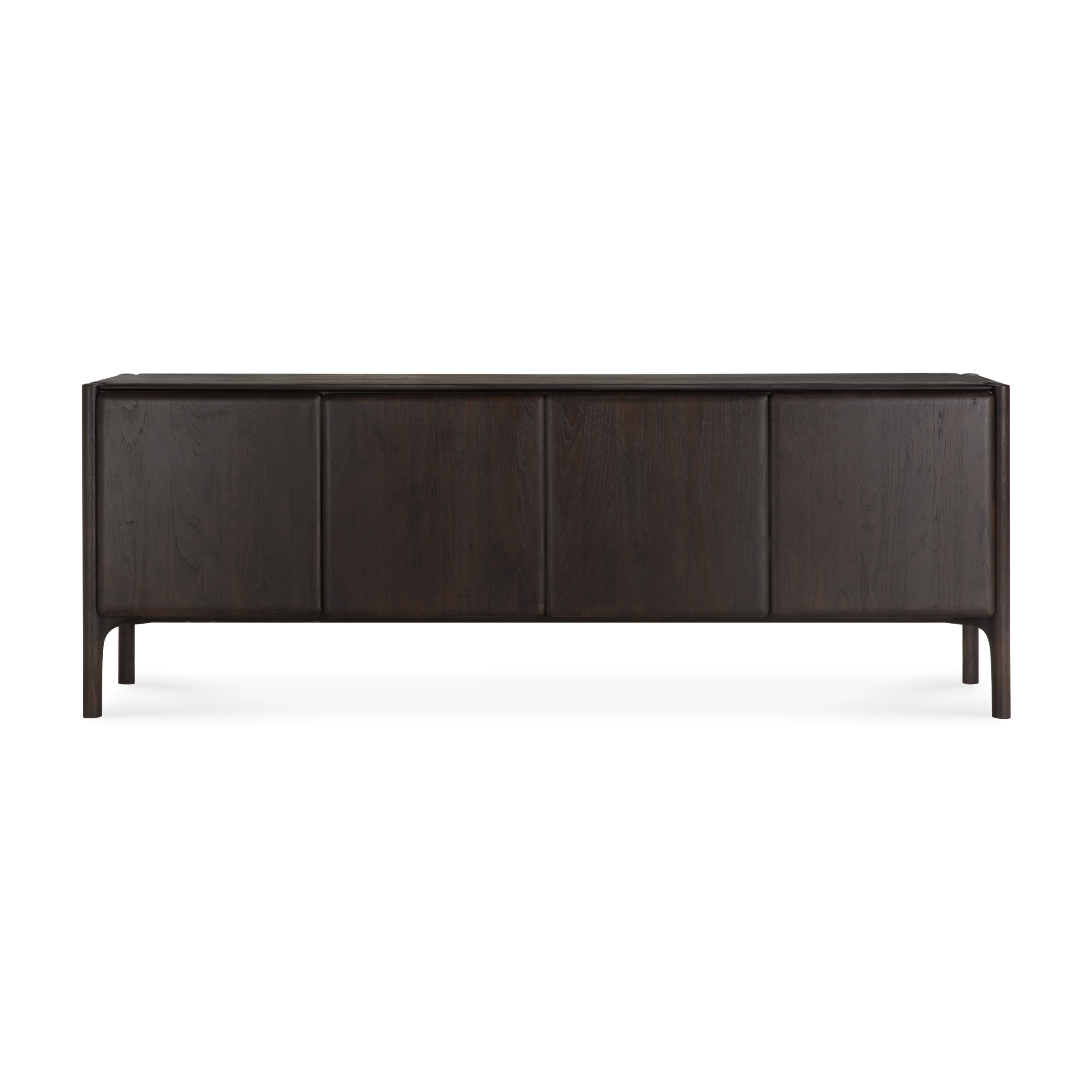 Ethnicraft Pi Sideboard 4 Door - Dark Brown