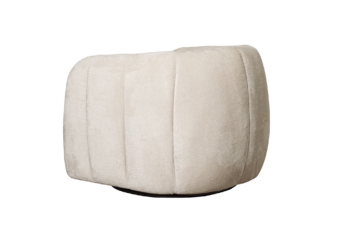 Coco Swivel Chair Natural modern swivel accent chair Cuchi Furniture NZ