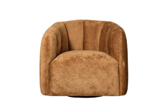 Coco Swivel Chair - Rust