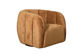 Alternative view of Coco Swivel Chair - Rust