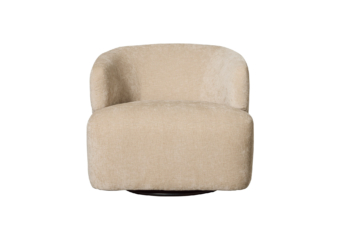 Ember Swivel Club Chair - Natural