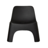 Modern black Ezy outdoor chair for patio seating Cuchi Furniture NZ