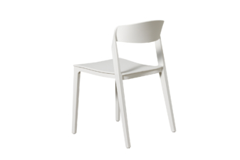 Mack Outdoor Chair White modern outdoor dining chair Cuchi Furniture NZ