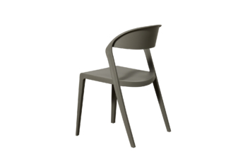 Studio Chair Cement modern minimalist chair for indoor or outdoor spaces Cuchi NZ